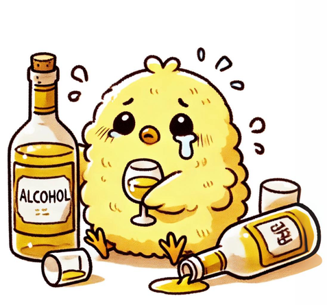 依存症のイラスト