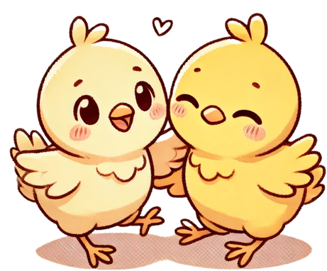 友達のイラスト